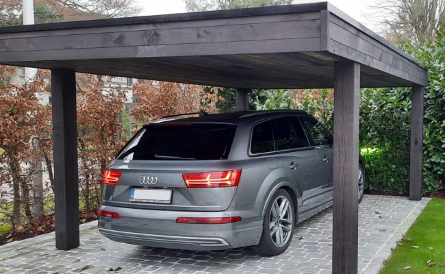 Strakke carport